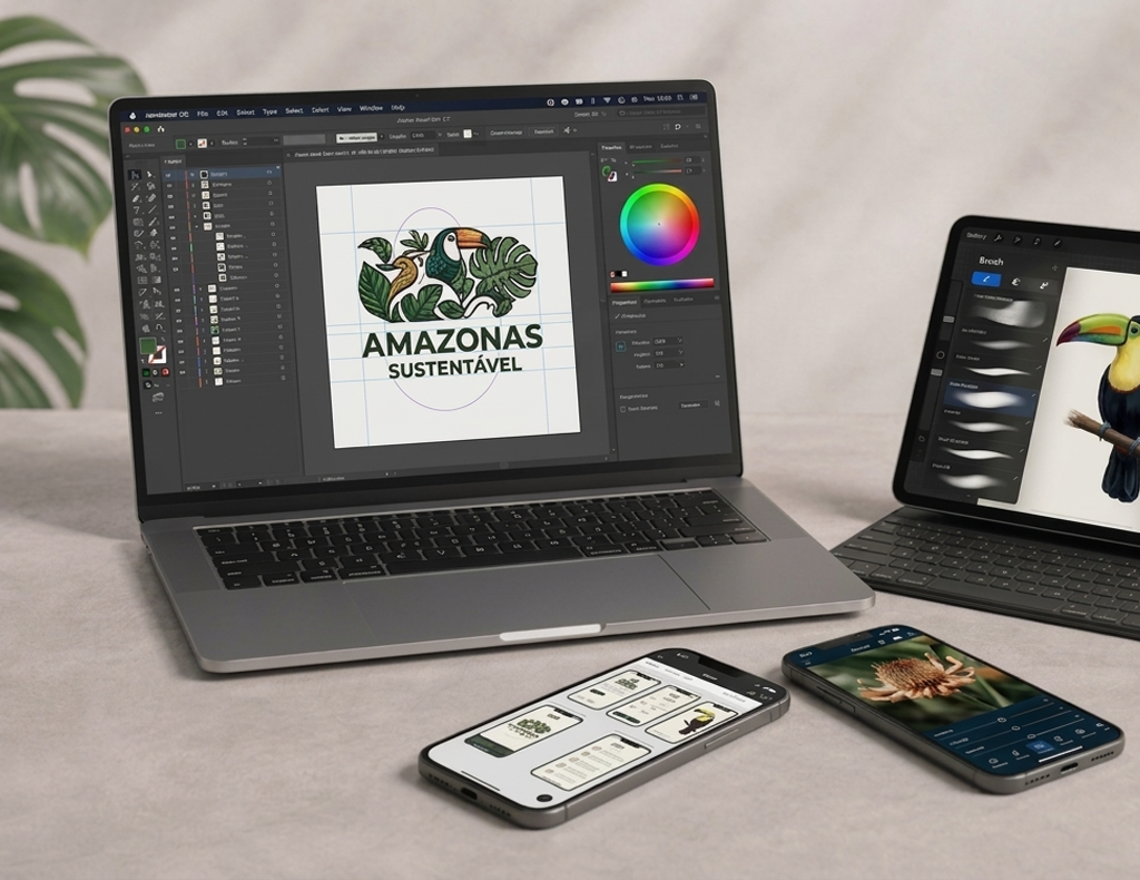 Design de Logo no Illustrator
